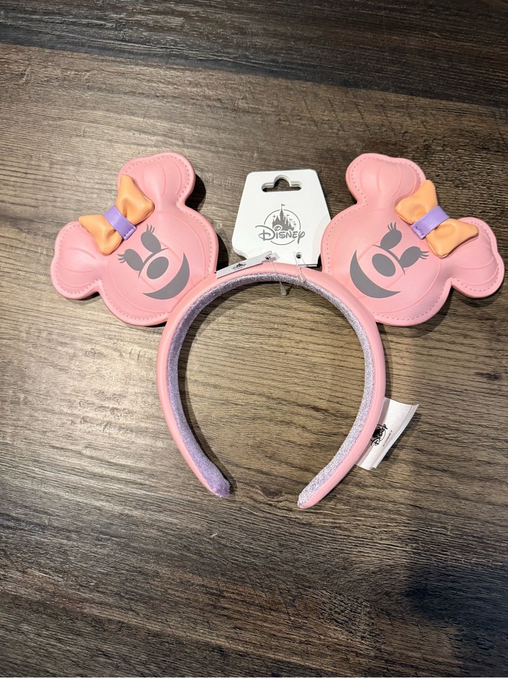 Minnie Mouse Jack-o'-Lantern Ear Headband